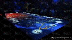 5D全息沉淀式宴会厅整装