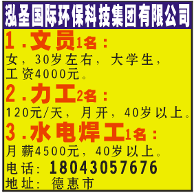 泓圣国际环保科技集团有限公司